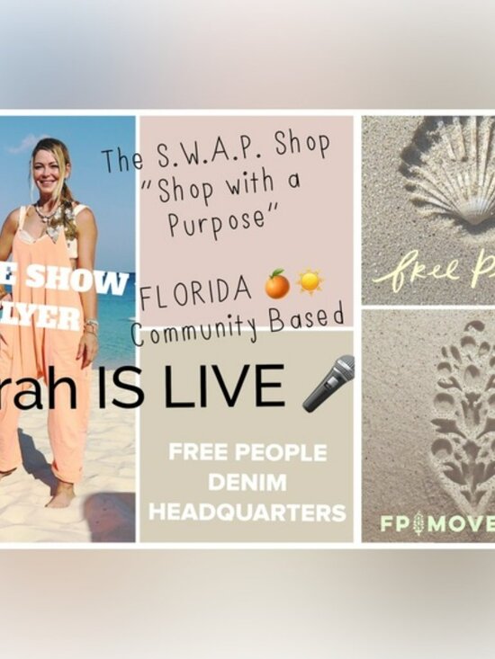 FREE PEOPLE We The Free Good Luck Printed Barrel Jeans Laser Daisy - Picture 5 of 6